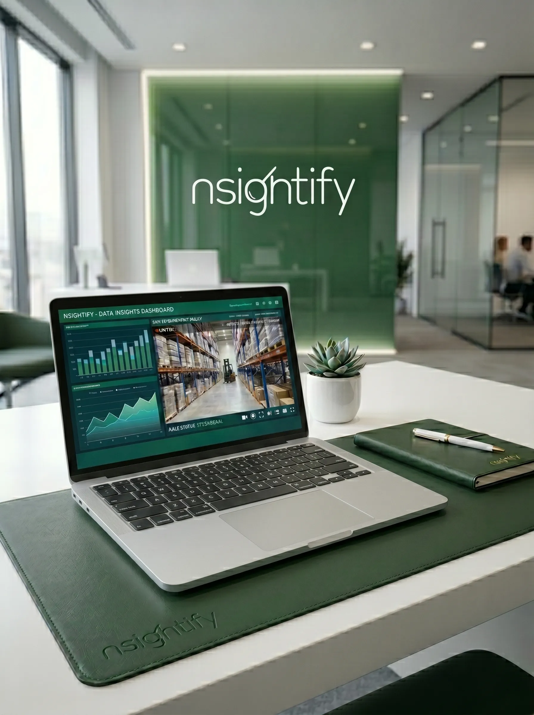 Nsightify team collaborating in the operations center